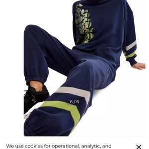 Free People Movement All Star logo sweat Pant